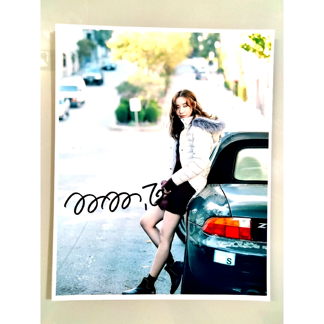 直筆サイン入り写真 金信旭 キム・シンウク 全北現代モータース SA鑑定