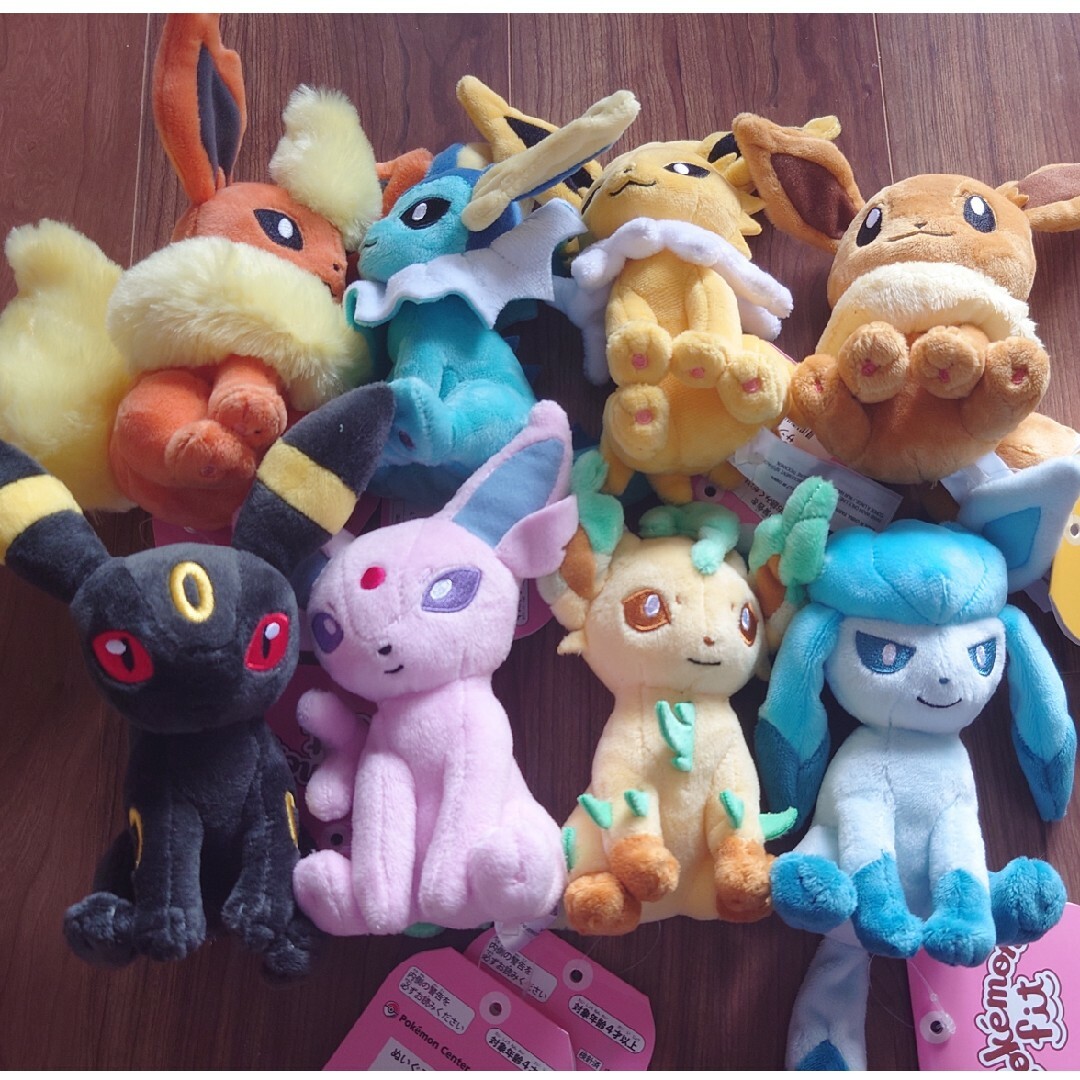 133 ぬいぐるみ Pokémon fit イーブイ ポケモンfit ブイズ ぬいぐるみ