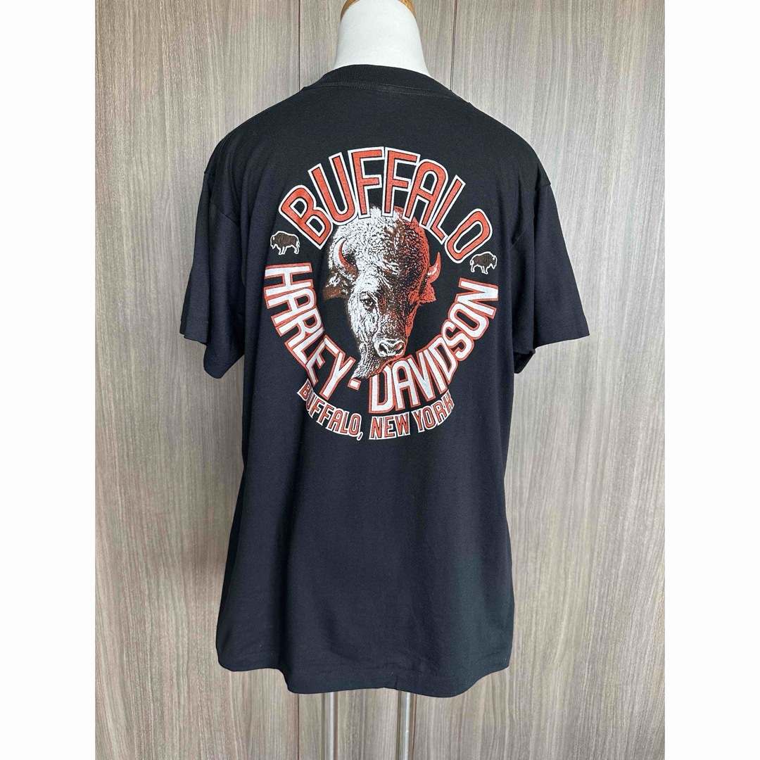 80s ビンテージ スカル Tシャツ ハーレーダビットソン デッド