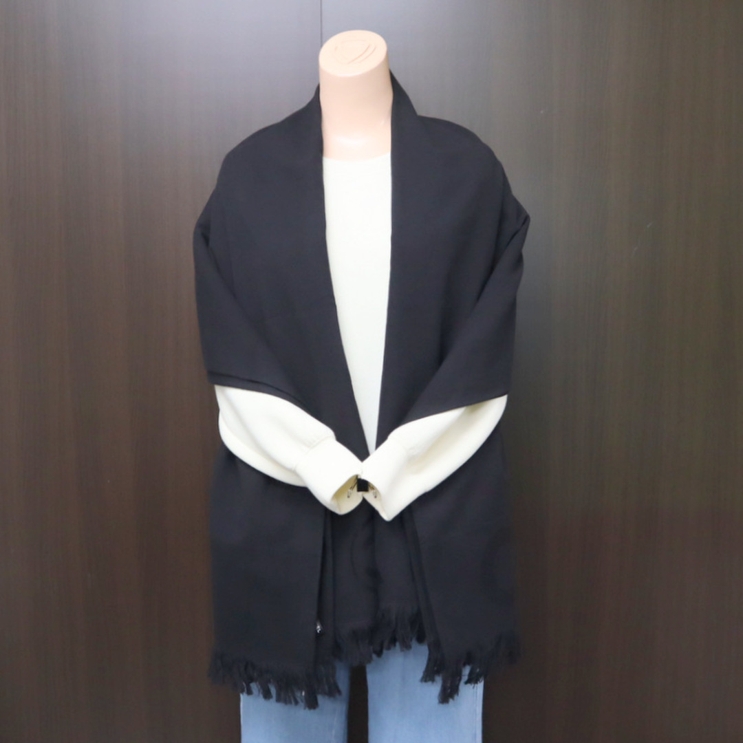 CHANEL】シャネル ビーチタオル ブランケット ブラック コットン100