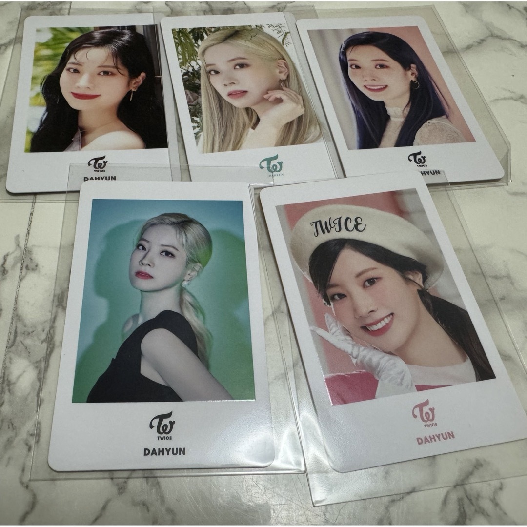 TWICE ダヒョン BETTER 直筆サイン入りチェキ