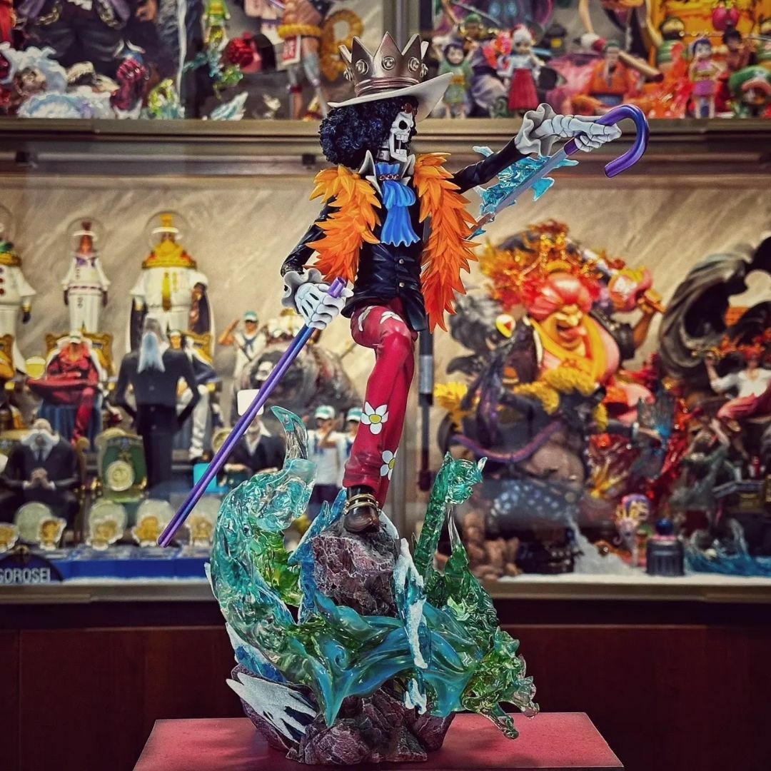 RINSUKAMワンピースロックス・D・ジーベックガレージキッドフィギュア