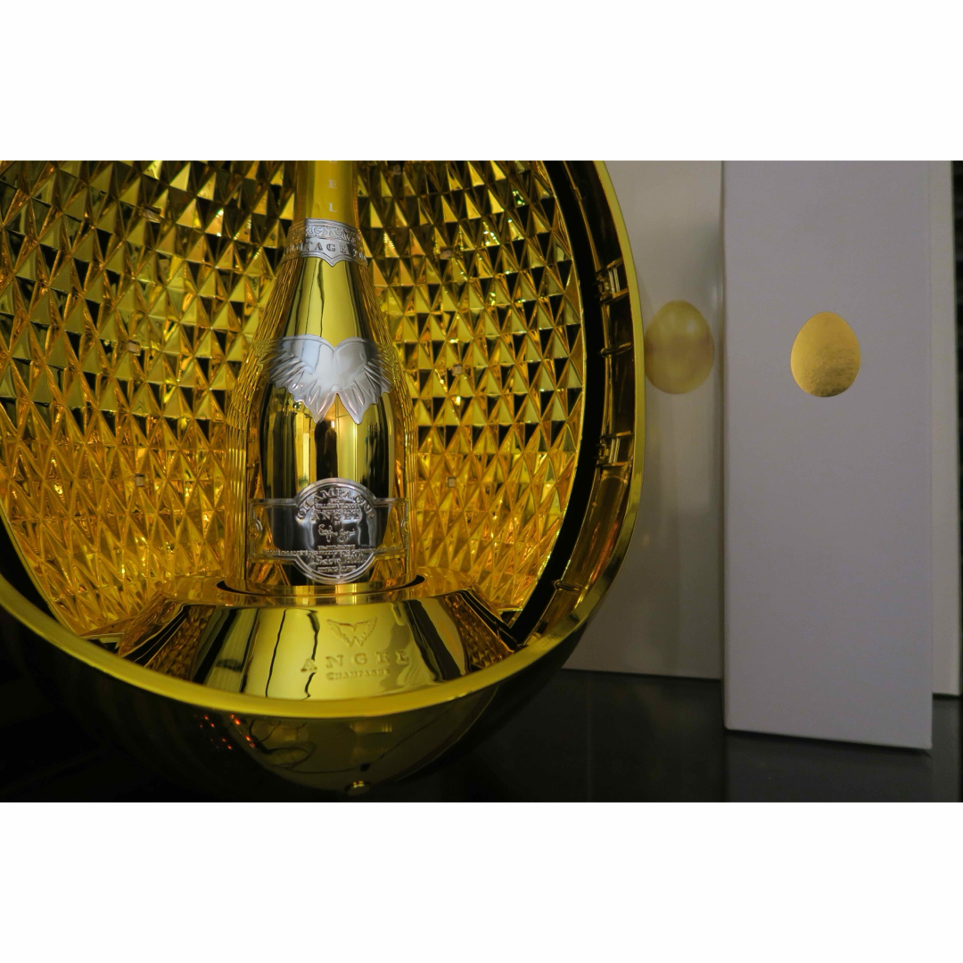 エンジェル シャンパン エッグ ゴールド 金 ヴィンテージ 2008年