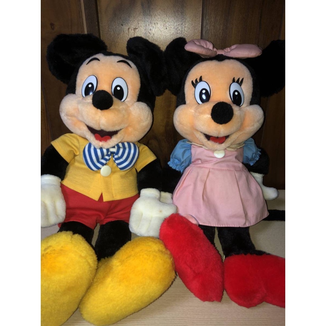 ぬいぐるみ特大 ミッキー&ミニー2体セット