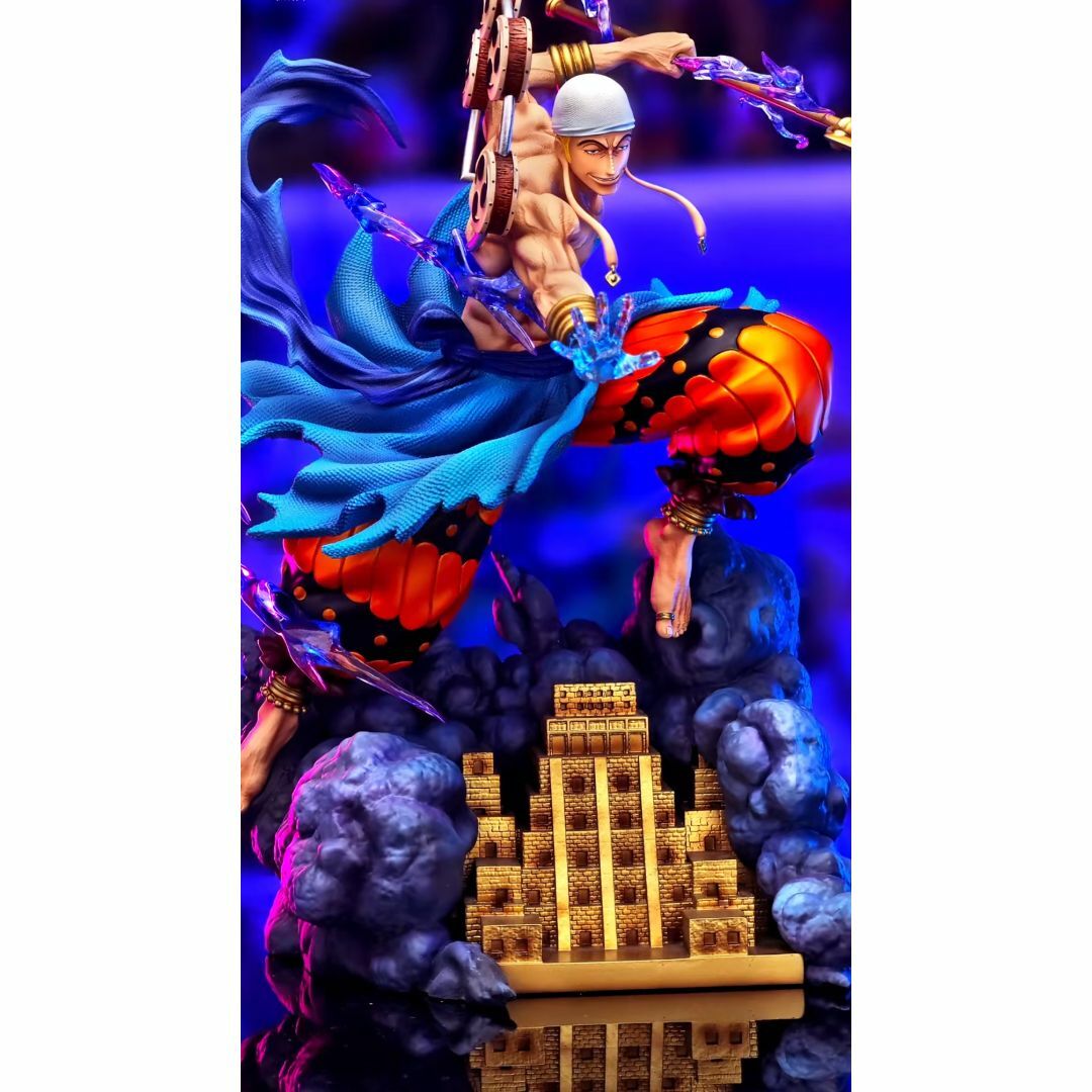 ワンピース 神 ゴッド エネル ガレージキット フィギュア popスケール