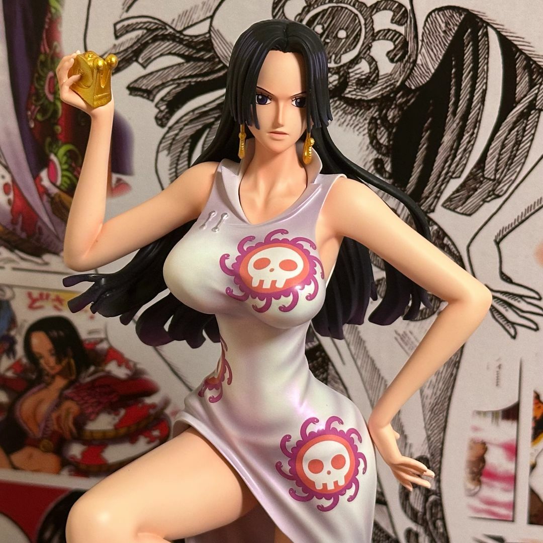 ワンピース 海賊女帝 ハンコック ガレージキット フィギュア 塗装済み