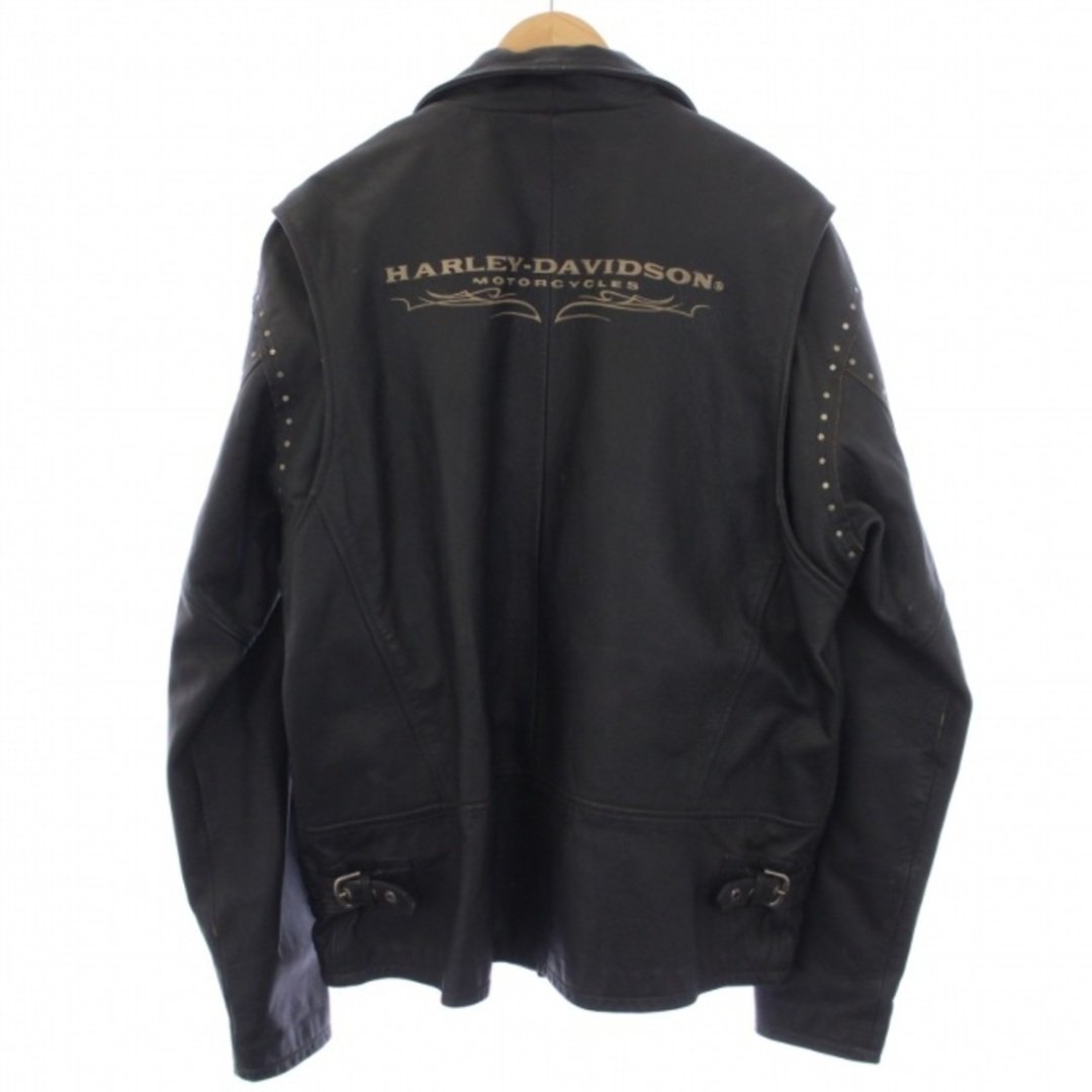 ☆HARLEY DAVIDSON☆L ライダースジャケット レザージャケット