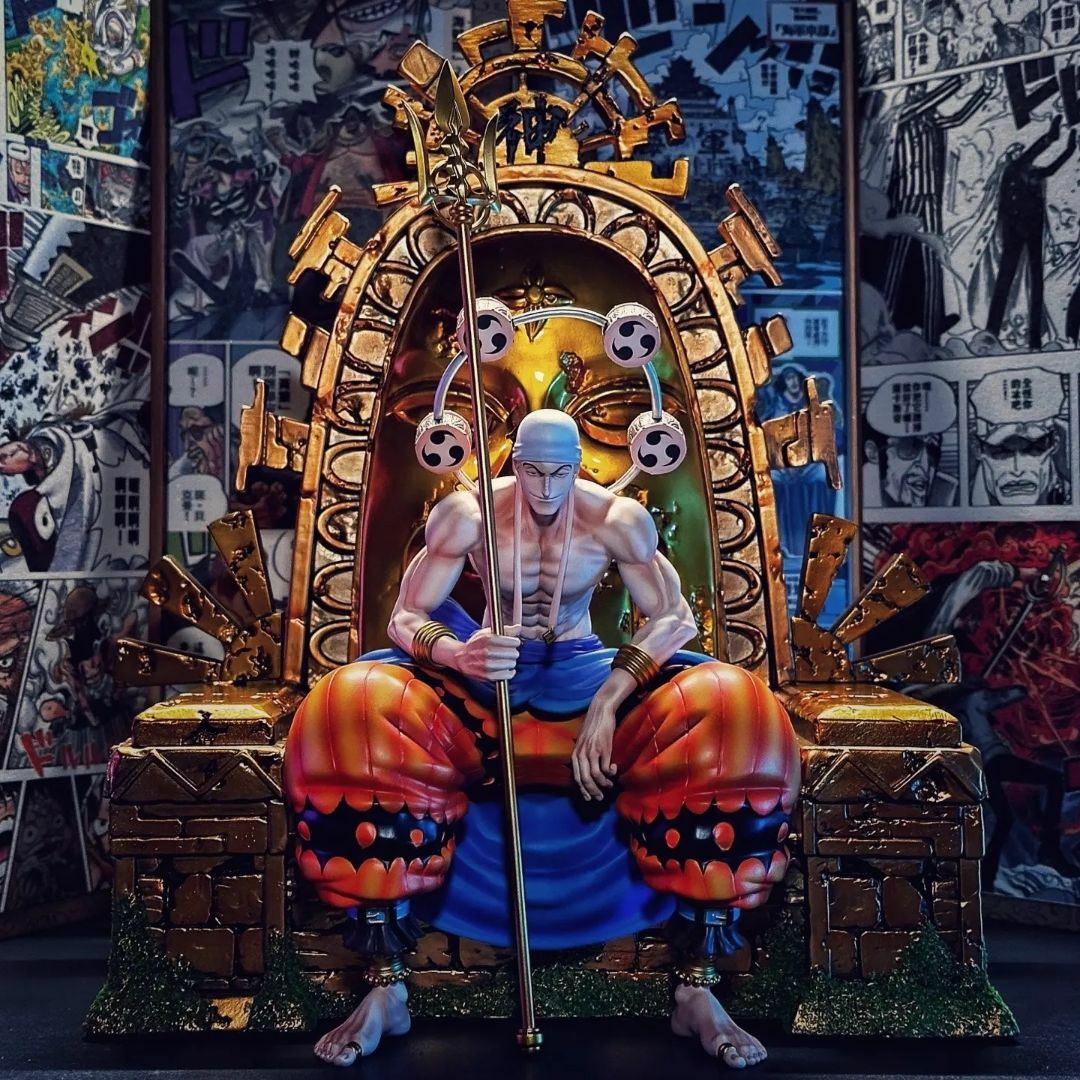 ワンピース 神 エネル ゴッド フィギュア ガレージキット popスケール