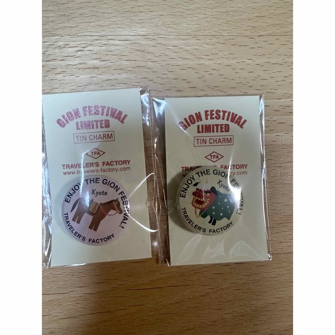 トラベラーズファクトリー京都 祇園祭限定コットンバック チャーム6種