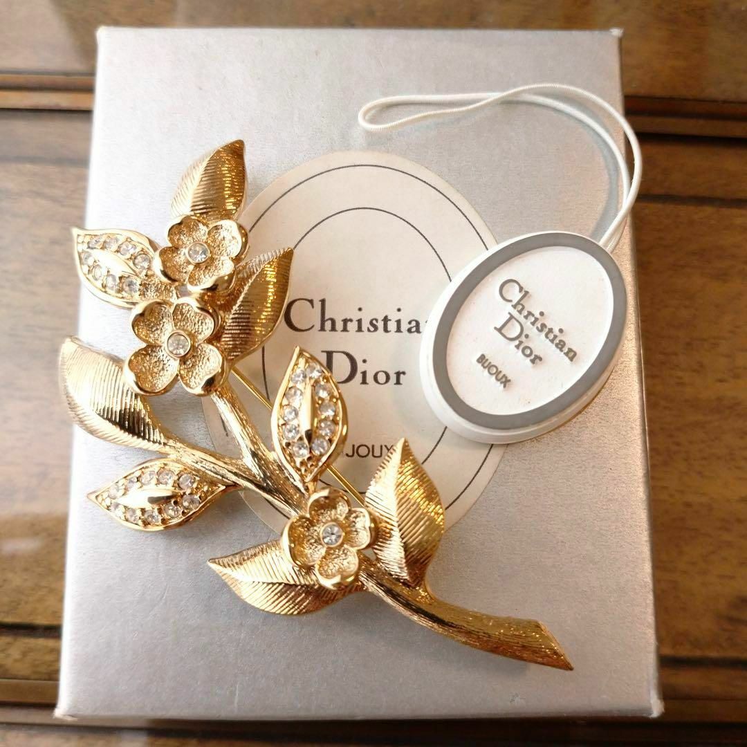 希少品 Christian Dior ディオール ブローチ ヴィンテージ 【公式通販】