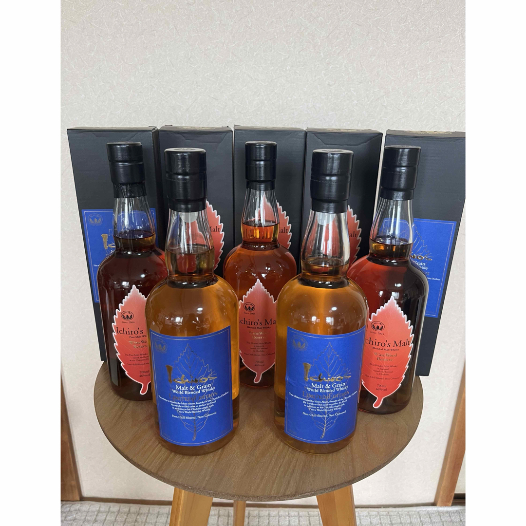 イチローズモルト5本セット ウイスキー 【公式通販】