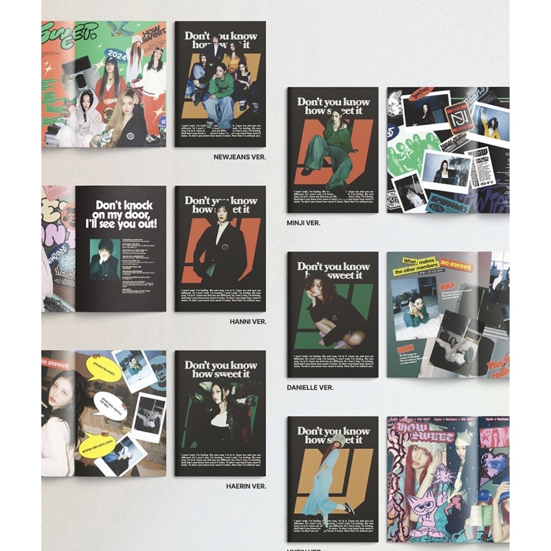 NEWJEANS CD ハニver. 新品未開封 HOWSWEETの通販 by クママ's shop