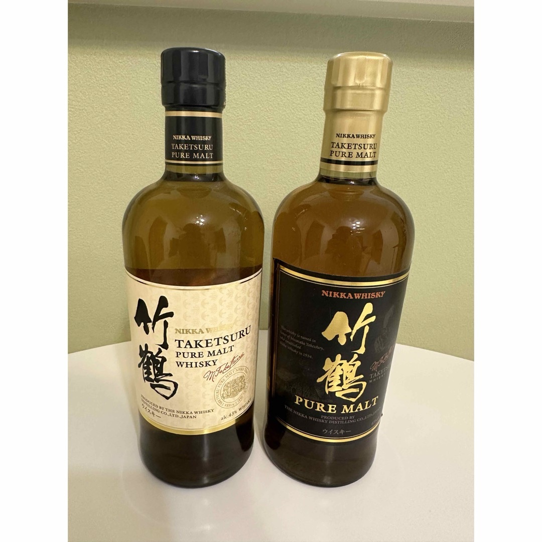 竹鶴 ピュアモルト 新・旧ラベル二本セット 【公式通販】