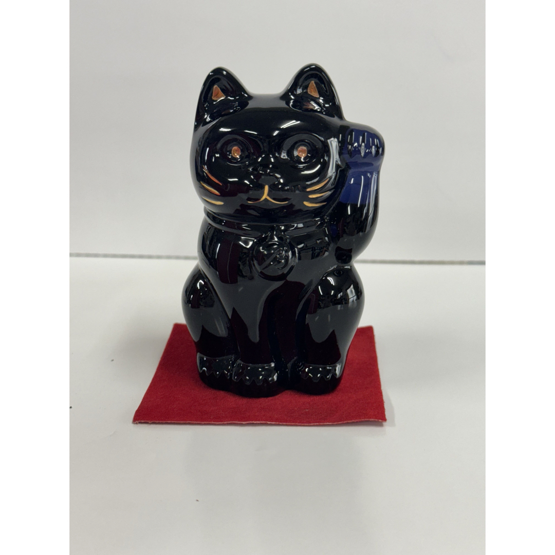 バカラ（Baccarat：招き猫＜ブラック ＞） BACCARAT バカラ 招き猫