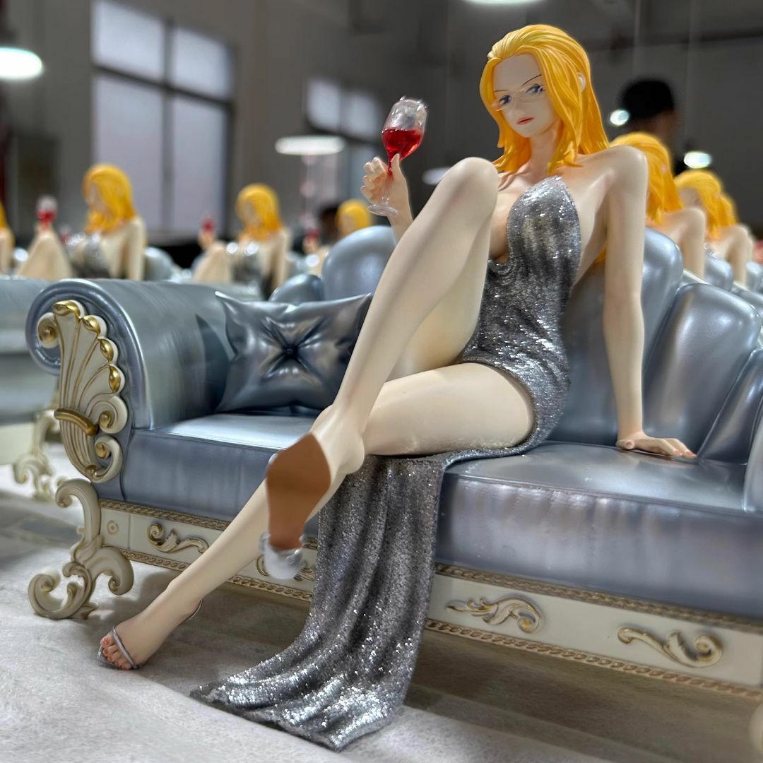 ワンピース カリファ ソファー ガレージキット フィギュア 塗装済み