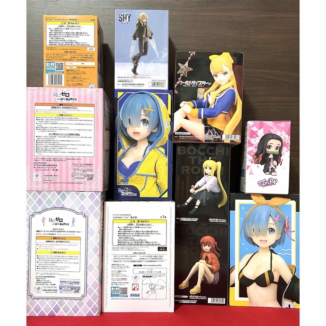 最新 美少女 JUMP プライズ フィギュア 箱 まとめ売り 18個 まとめ売り