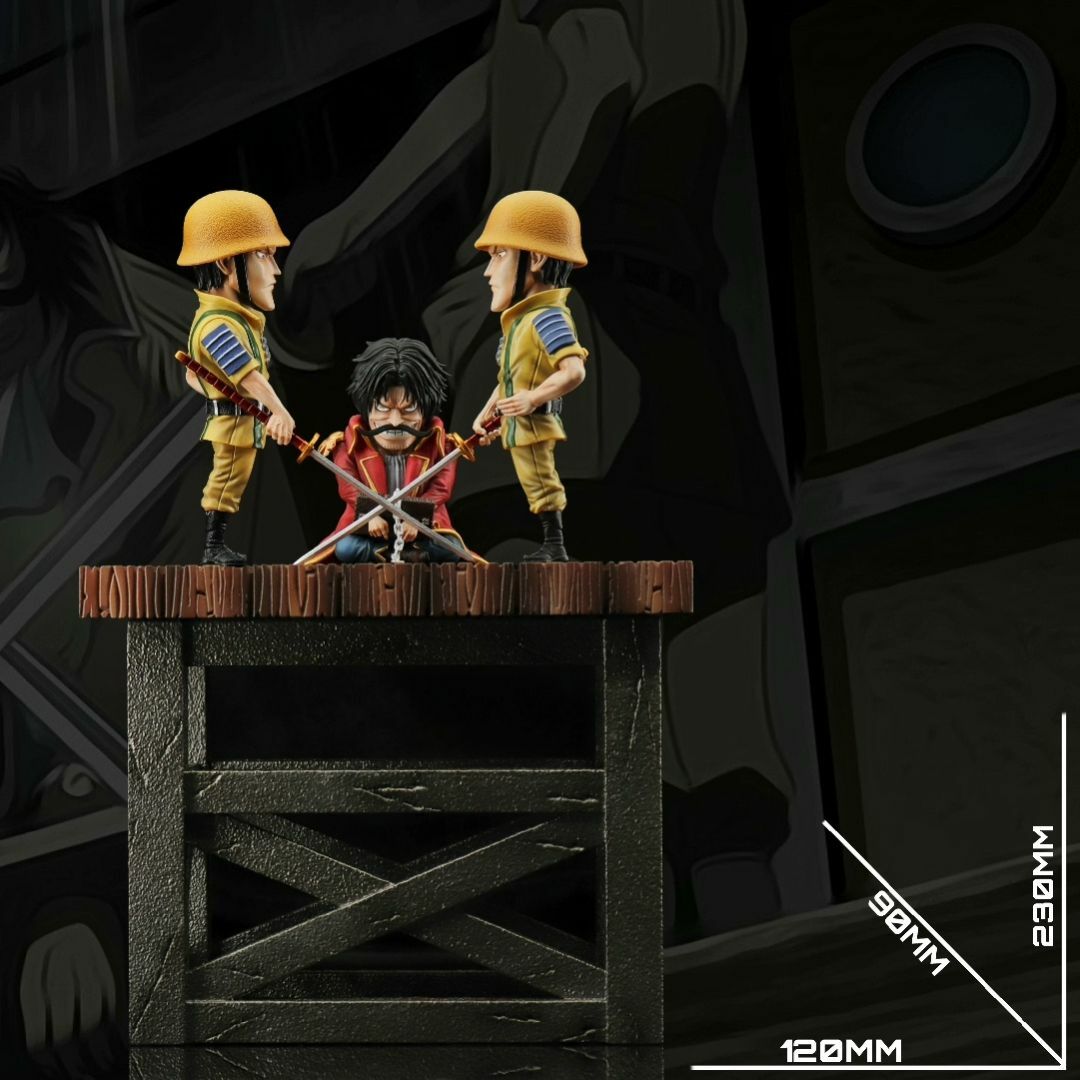 ワンピース フィギュア ゴール・D・ロジャー 処刑台セット ガレージ