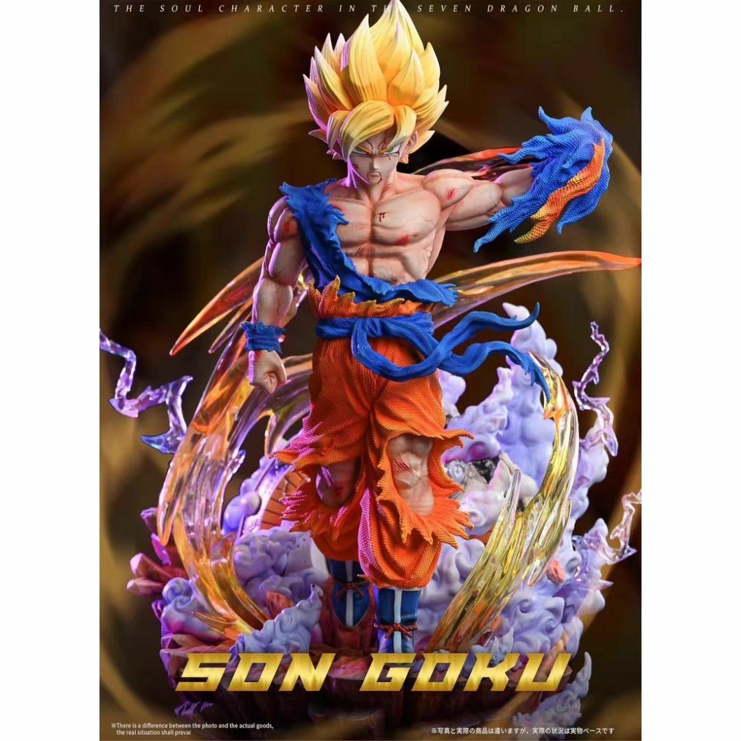 ドラゴンボールフィギュア 悟空全形態塗装済みガレージキット完成品