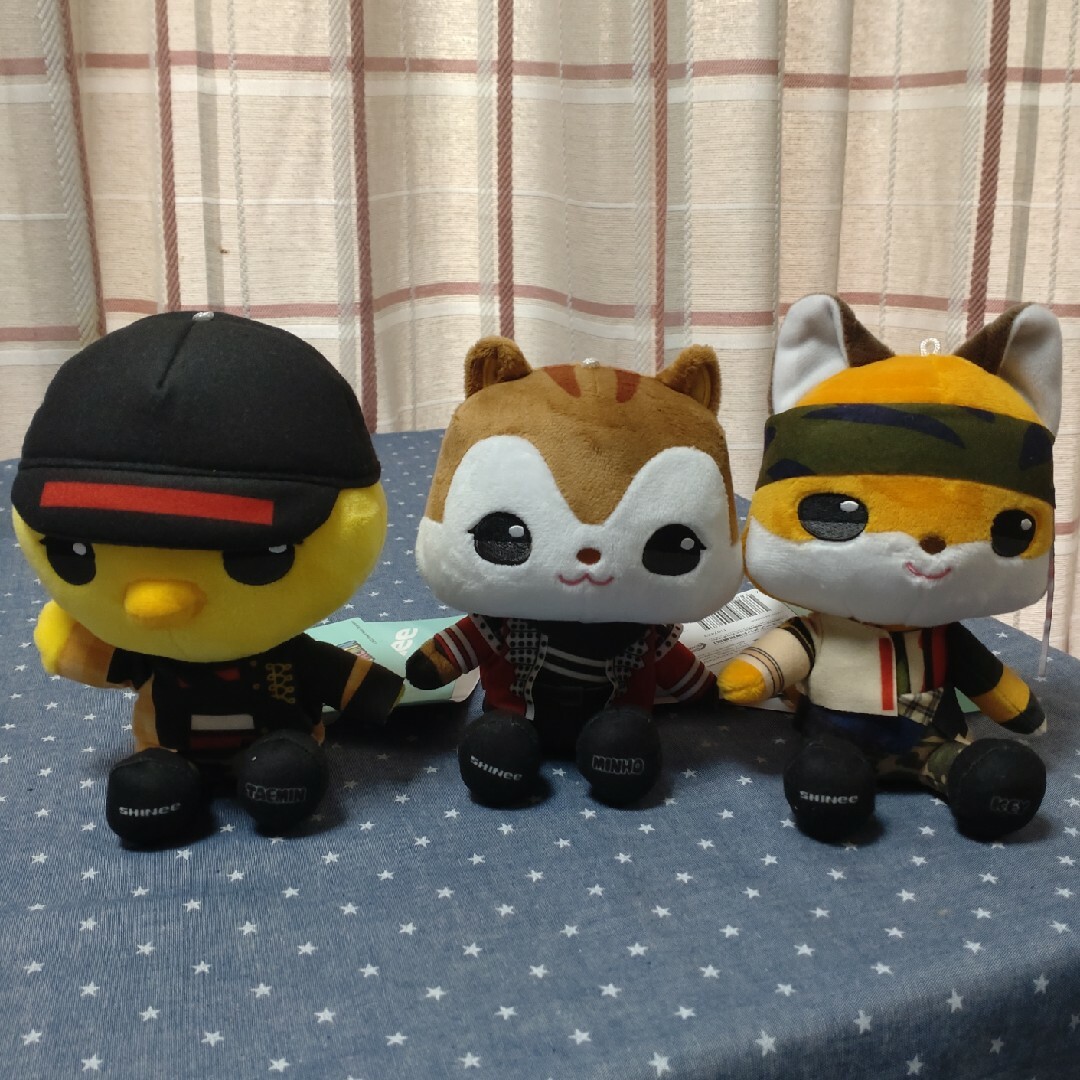 SHINee - SHINee ANIMAL CORDY ちょこんとおすわりぬいぐるみ 全3種の