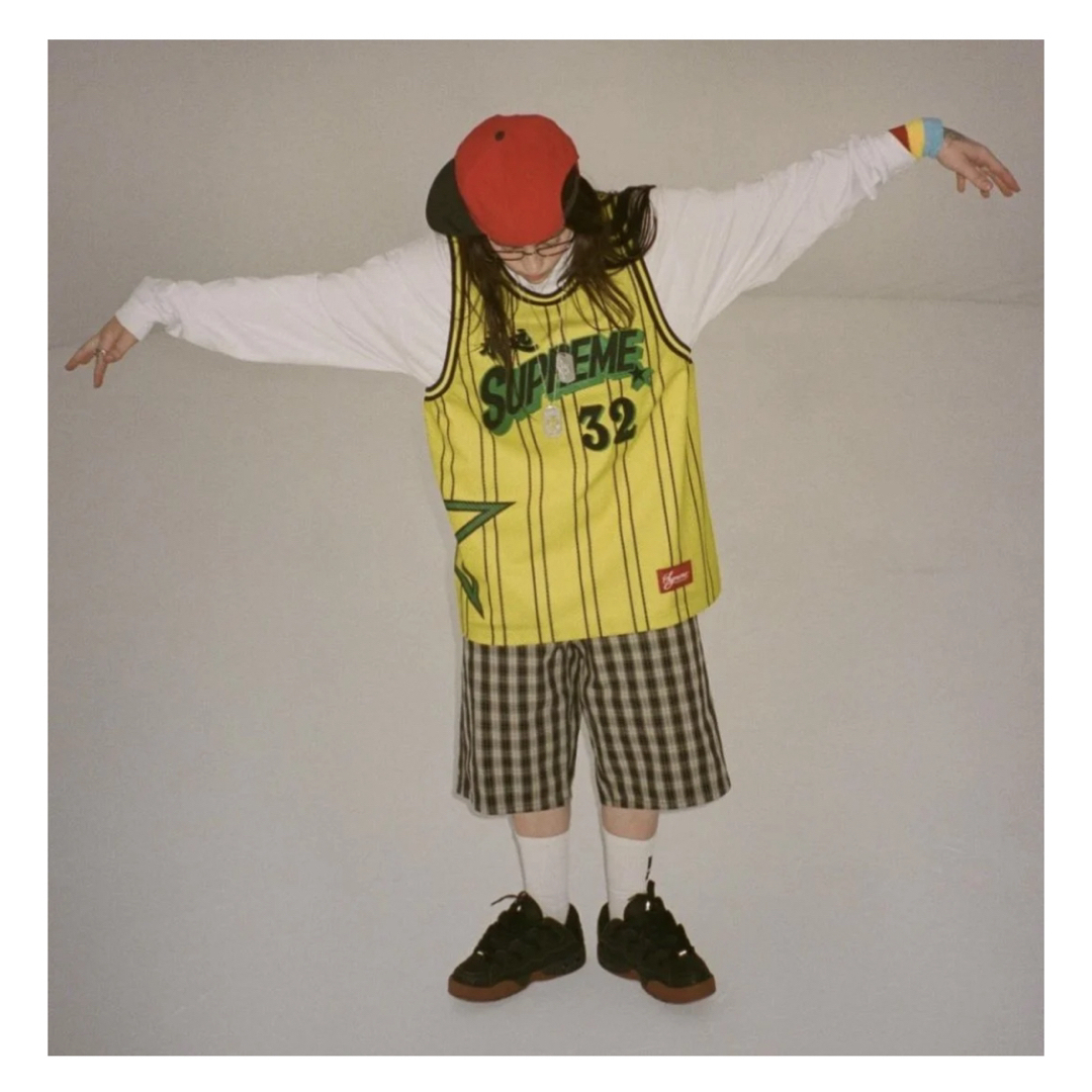SUPREME 24ss Star Basketball Jersey イエロー Supreme Star