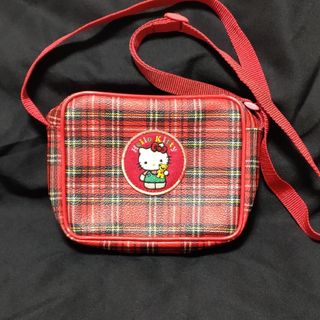 ハローキティキティちゃんショルダーバッグポーチレトロ手編み風