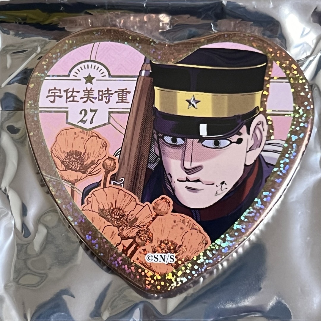 ゴールデンカムイ 金カム 宇佐美時重 愛です缶バッジ ゴールデンカムイ