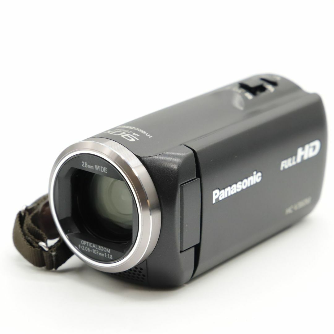美品】パナソニック HC-V360M ホワイト ビデオカメラ