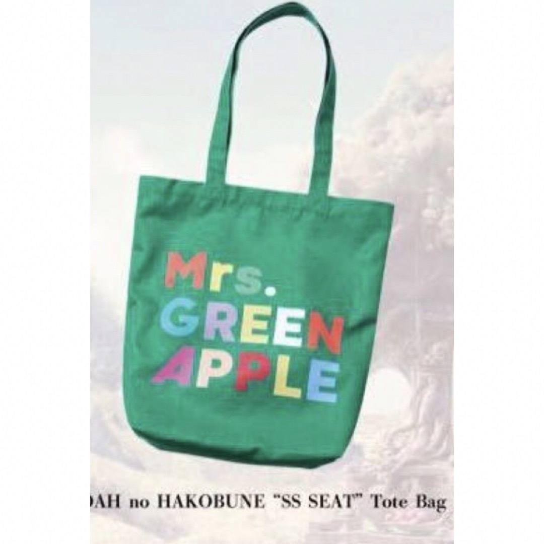 希少 ミセスグリーンアップル トートバッグ Mrs.green apple Mrs GREEN