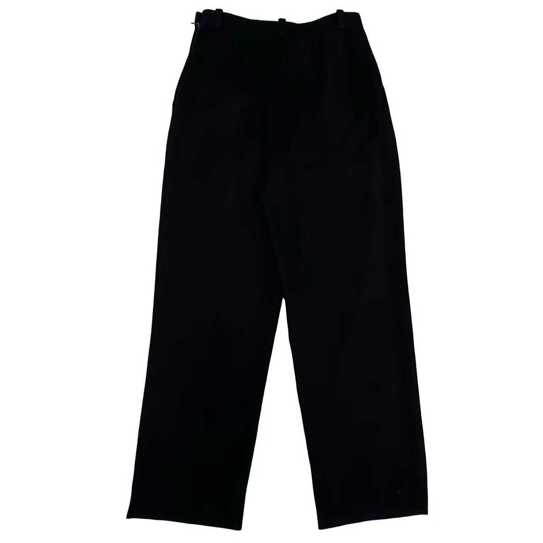 CHANEL シャネルブラック スラックスパンツレディース美品38