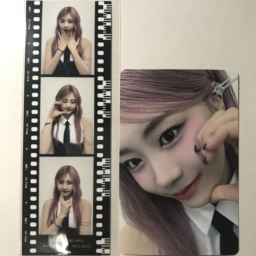 ME:I 佐々木心菜 トレカ+フィルムフォトの通販 by よう｜ラクマ