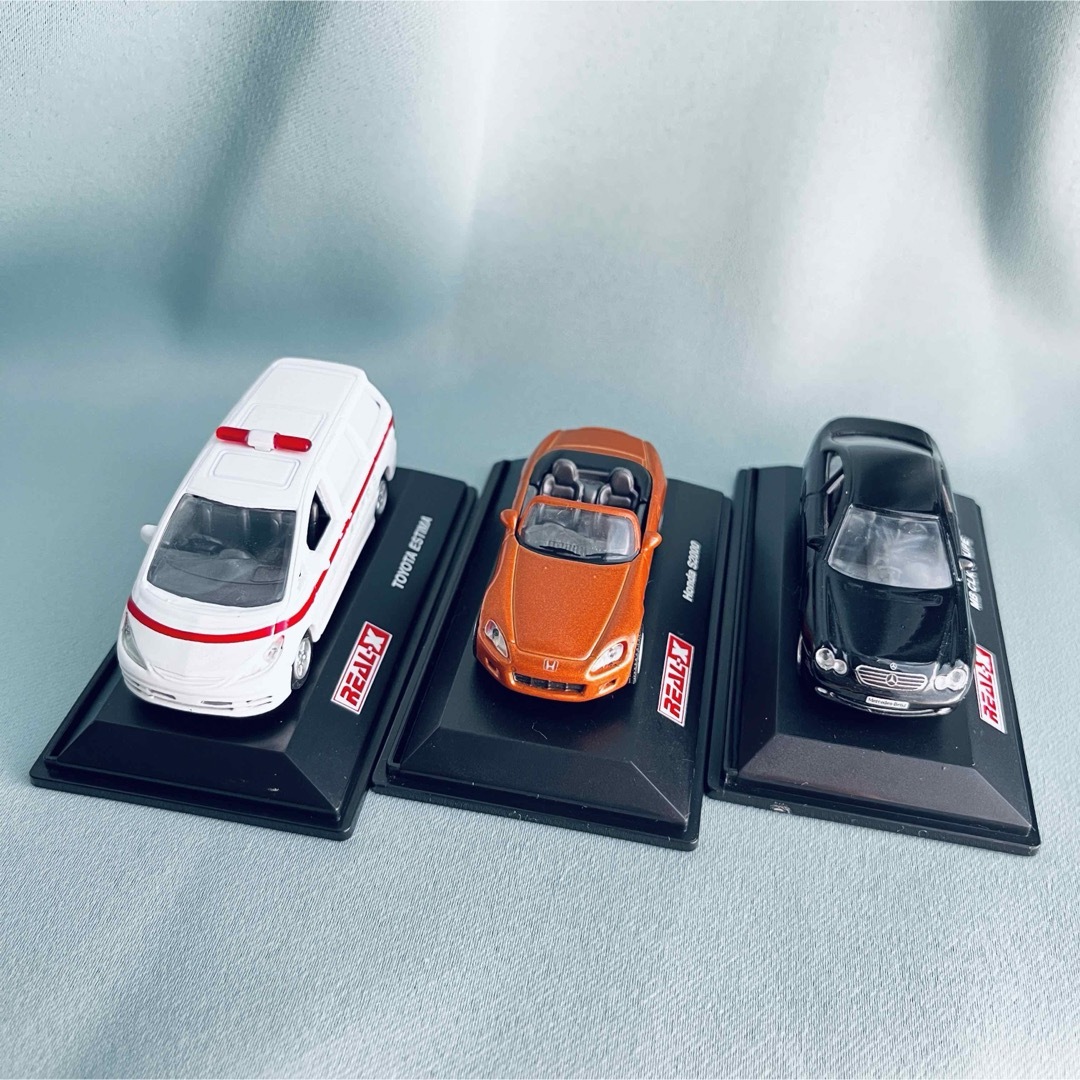 REAL-X☆ダイキャストミニカー☆3台セットの通販 by みちゅば☆発送は