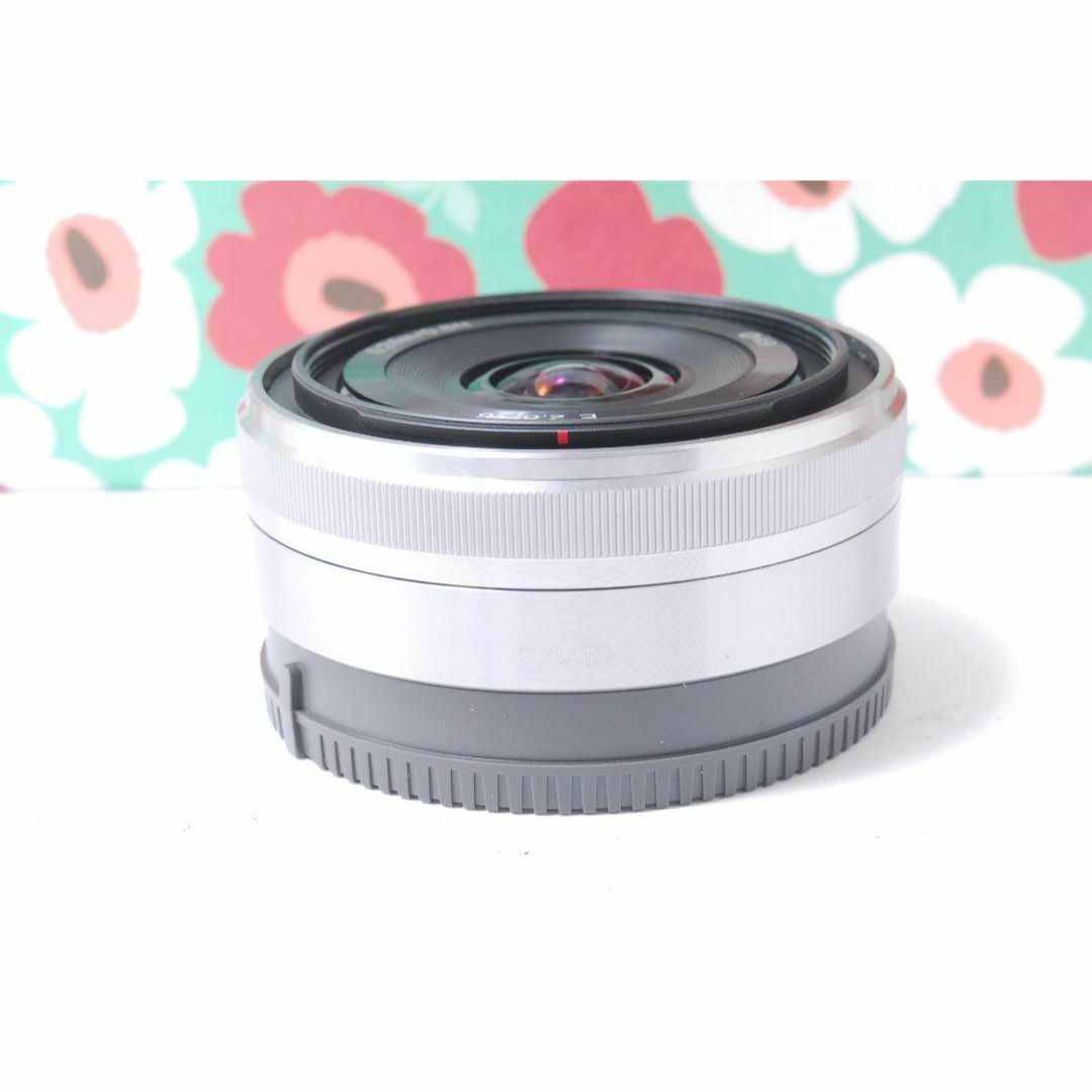 ❤SONY 単焦点 SEL16F28❤パンケーキレンズ Eマウント❤大人気❤️