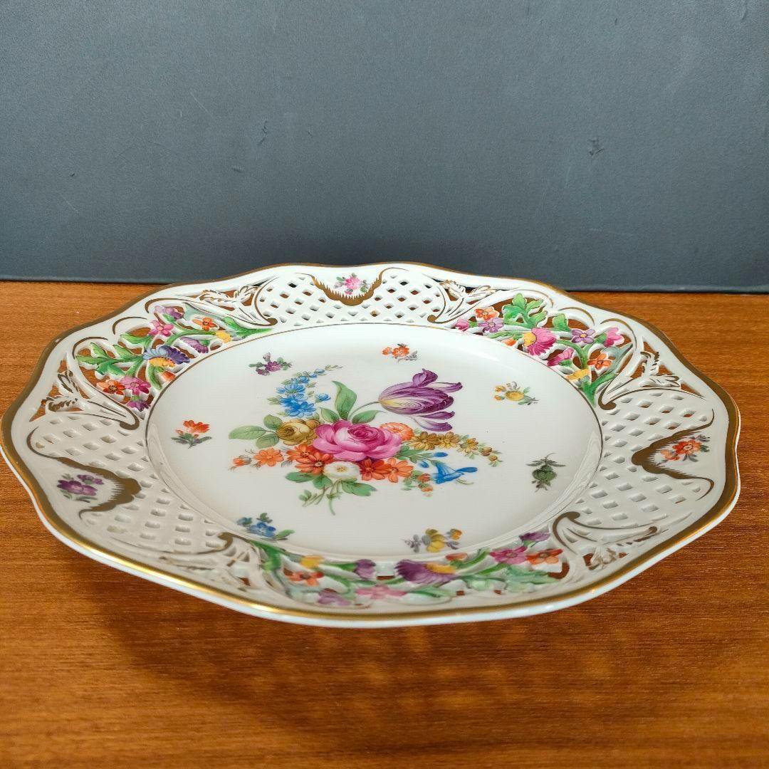 26㎝☆シューマン ババリア 金彩エッジ オープンワーク メッシュ 1級品