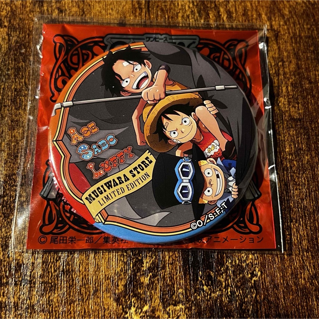 ワンピース ジャンプフェスタ 2014 缶バッジ セット 原作 ロー エース