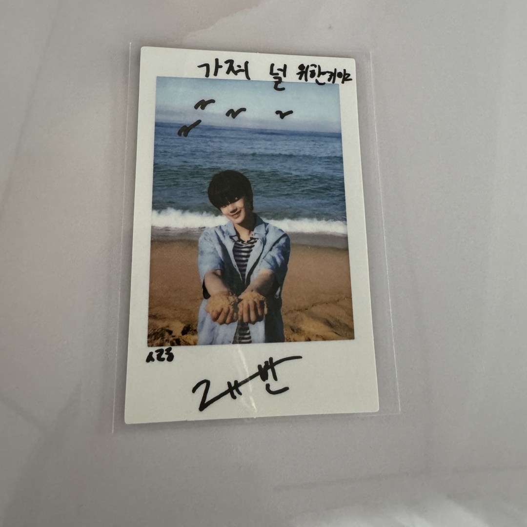 ゼベワン zb1 メテュ マシュー 直筆 サイン チェキ ゼベワン zb1