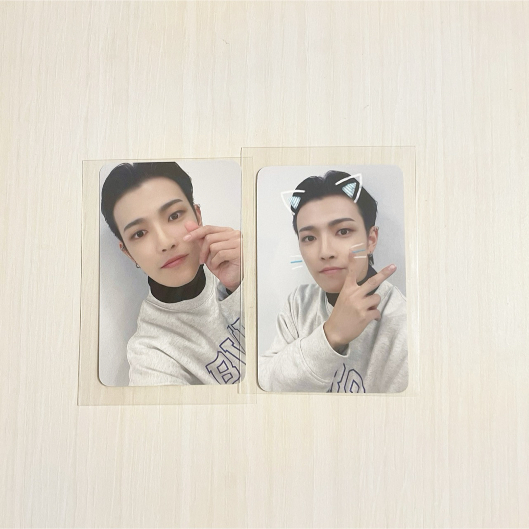 ATEEZ ホンジュン Hongjoong ポラロイド トレカ ポラ ⑨