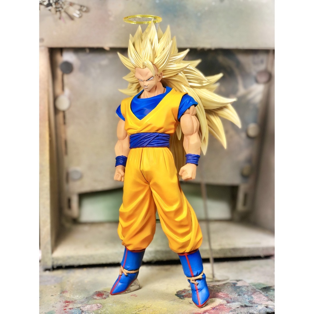 ドラゴンボール スーパーサイヤ人3 孫悟空 二次元彩色リペイント