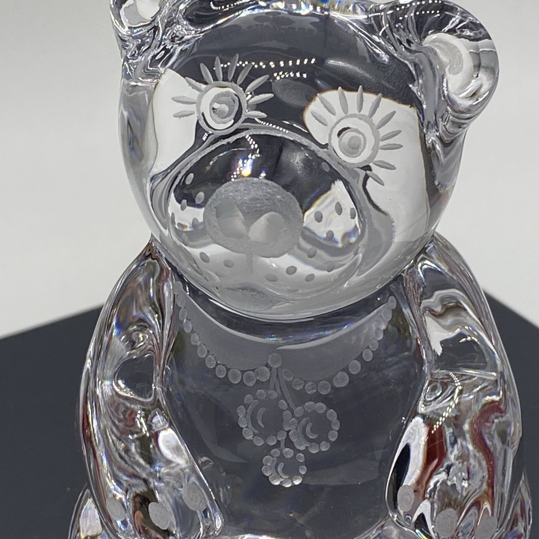 Meissen マイセンクリスタル 熊 クマ Meissen マイセンクリスタル 熊