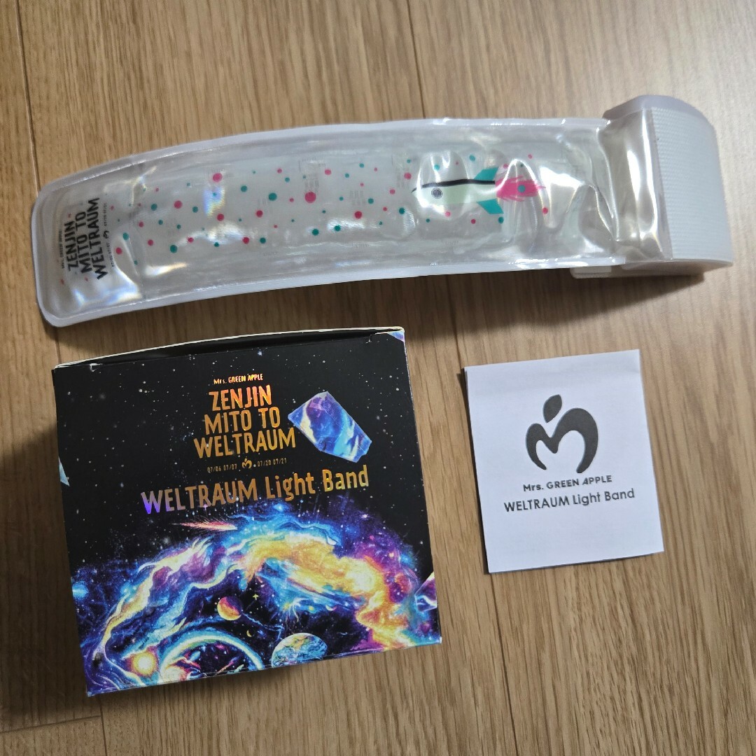 ミセスグリーンアップル ライトバンド ゼンジンの通販 by nico'sshop