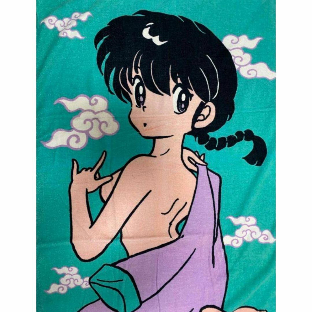 らんま1/2タペストリー暖簾アニメキャラクター タオル 温泉テーマ