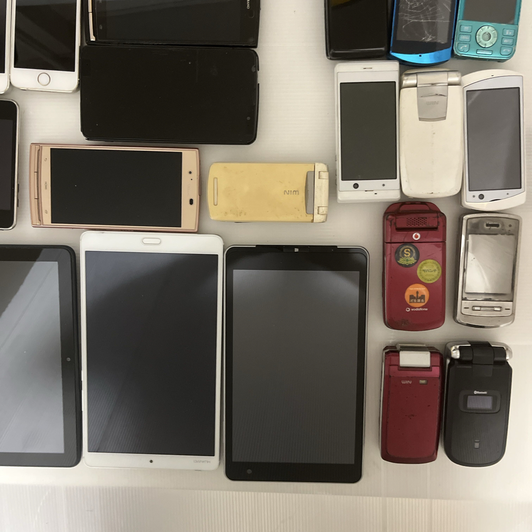 携帯電話 ガラケー スマホ iphone タブレット IPAD ALLジャンク お