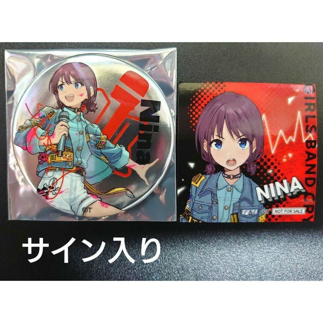 50個 新品 anibirth ガールズバンドクライ 凛音の理 ライブ 缶バッジ