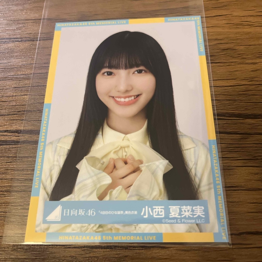 日向坂46 加藤史帆 4回目のひな誕祭生写真 直筆