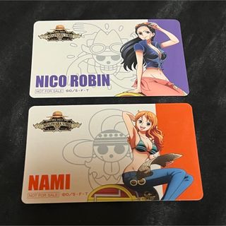 ONE PIECE - ワンピース 麦わらストア 12周年 ICカード風 シール ナミ
