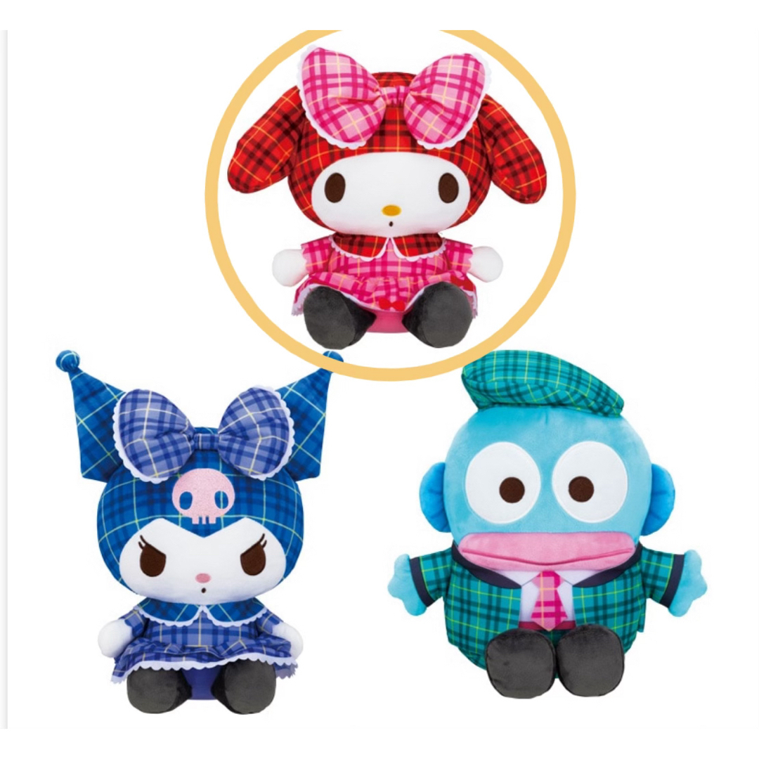 6個セット⭕サンリオ KDDI 電報 マイメロディ マイメロ ぬいぐるみ