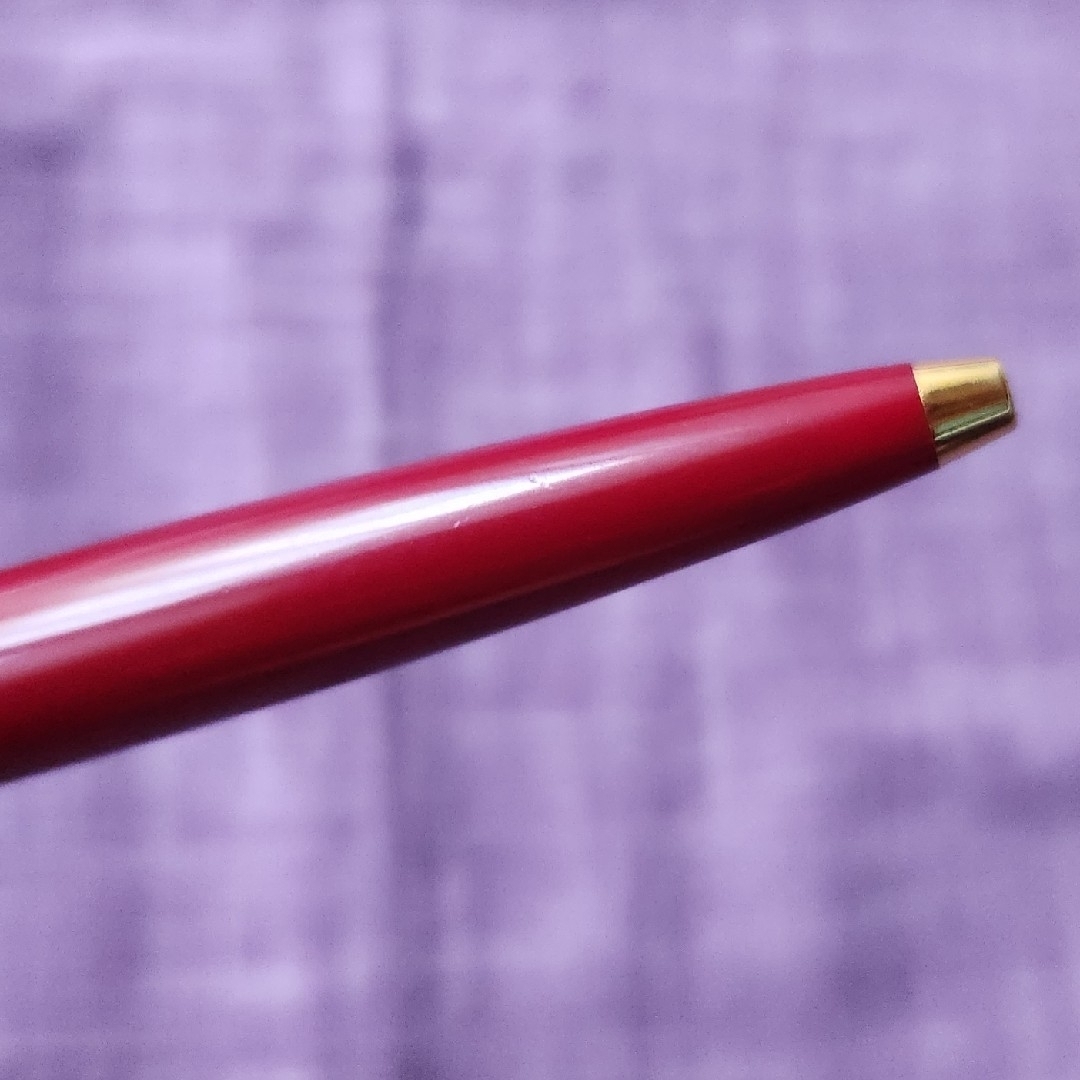 Cartier カルティエ ボールペン インク◯ レッド / ゴールド