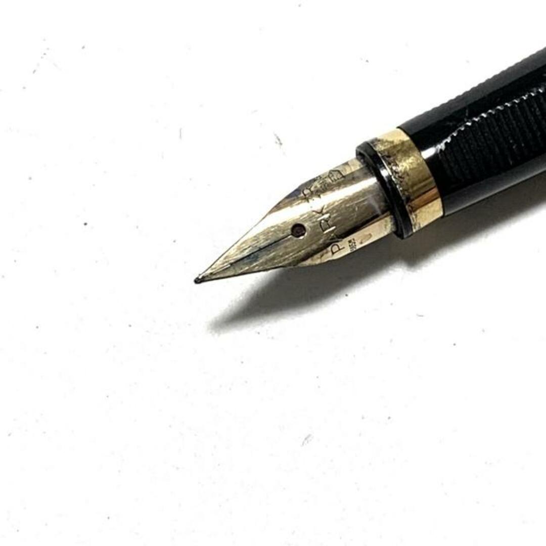 Parker - PARKER(パーカー) 万年筆 - シルバー×ゴールド ペン先585