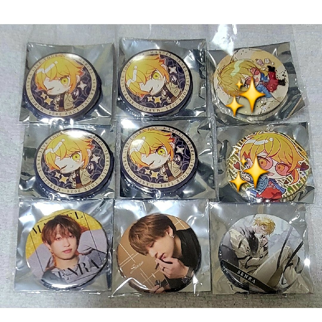 センラ 缶バッジ センワン バッジ MARCEL の通販 by MOON hobbie's