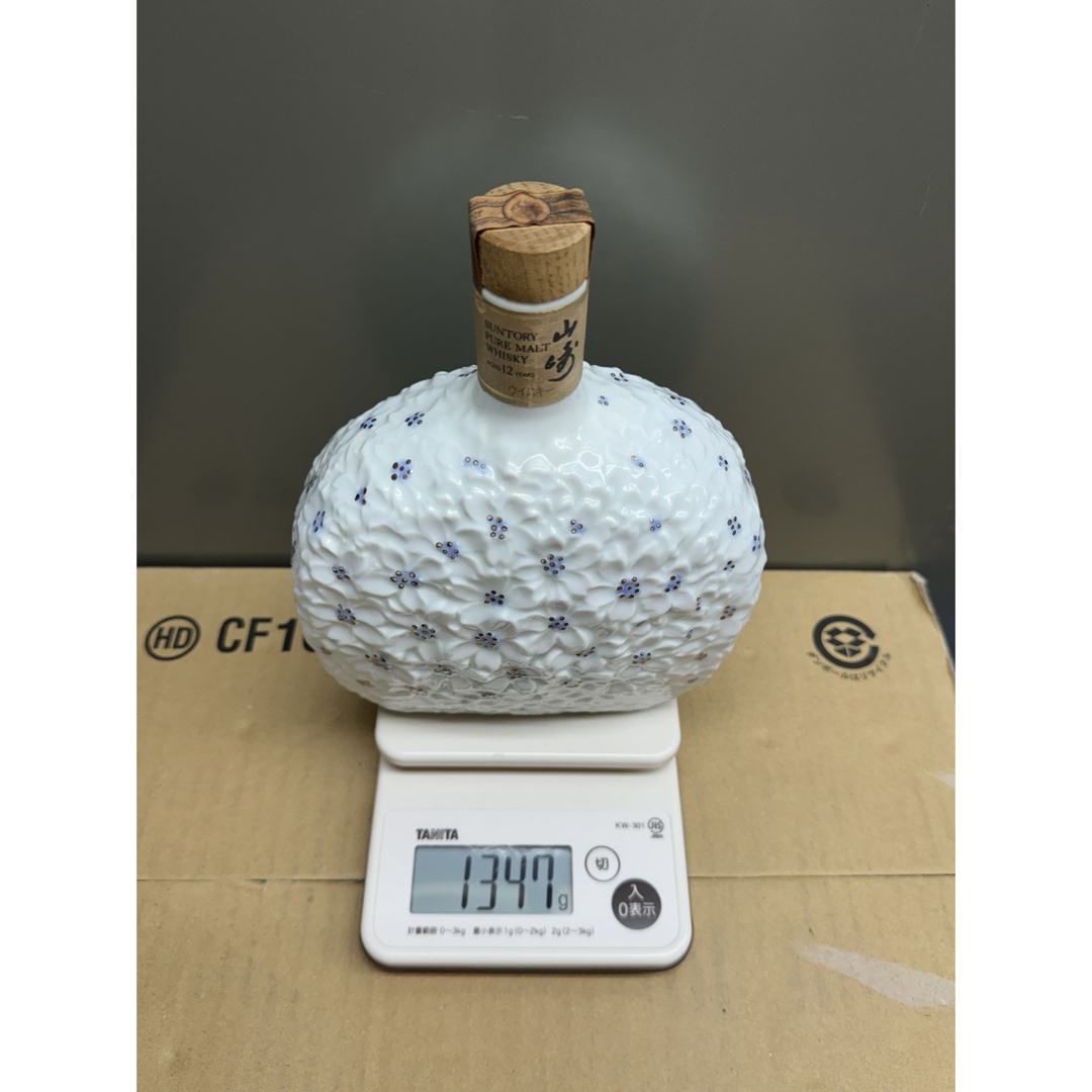 サントリー - サントリーピュアモルト山崎12EXPO90花の万博陶器ボトル