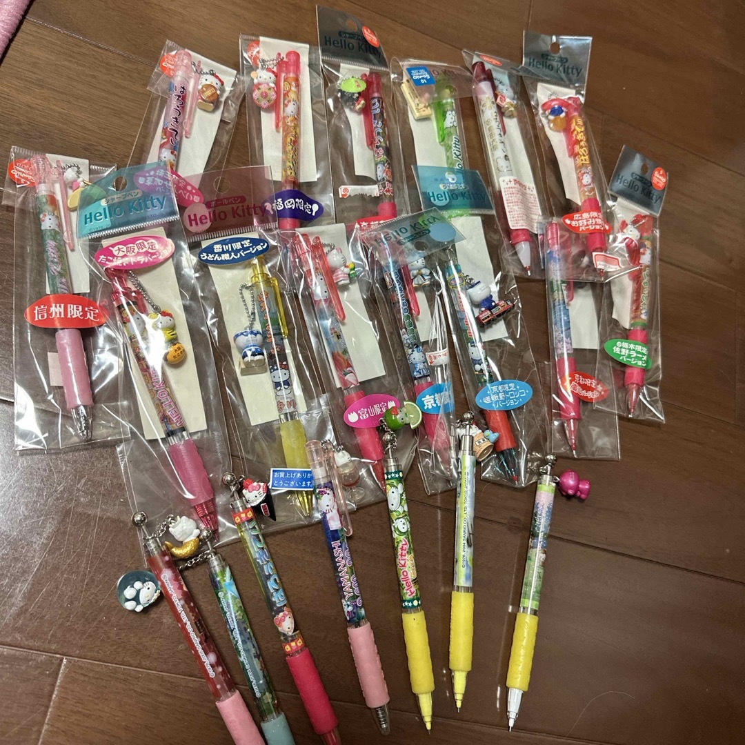 ハローキティ - ご当地キティ ボールペン シャープペン セットの通販